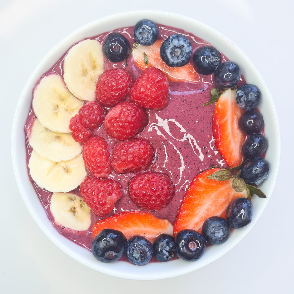 Mixed Berry Haskapa Smoothie Bowl