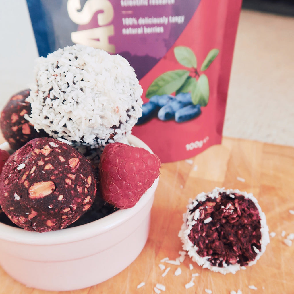 Haskapa Berry Bliss Balls