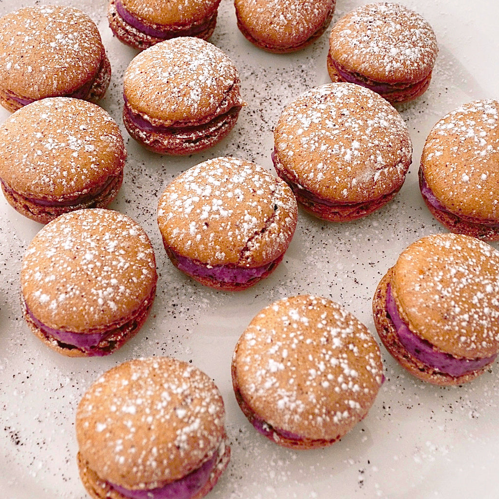 Haskapa macarons