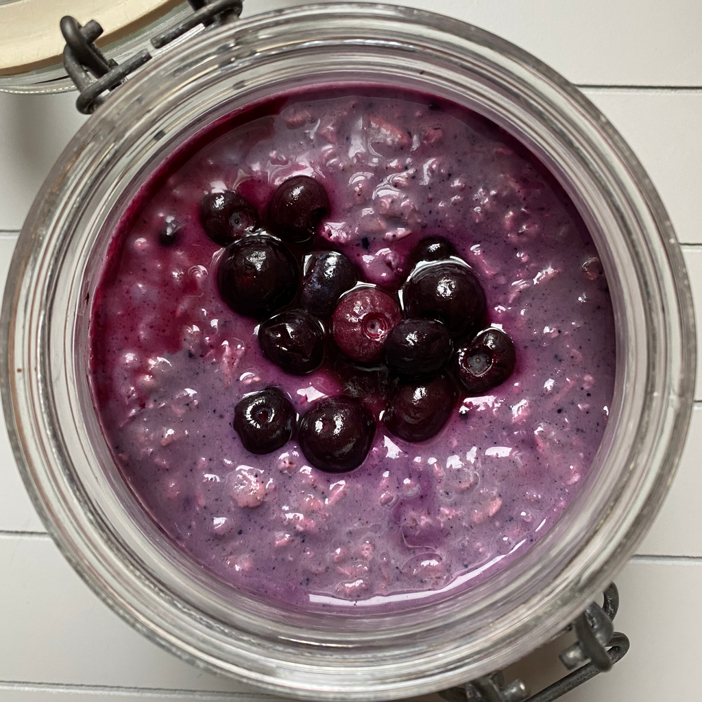 Haskapa Overnight Oats