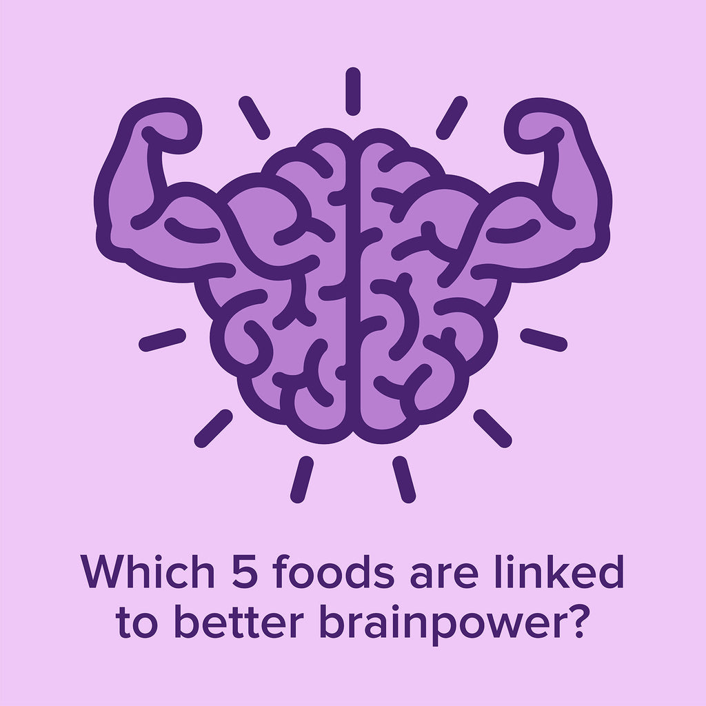 5 foods linked to better brainpower