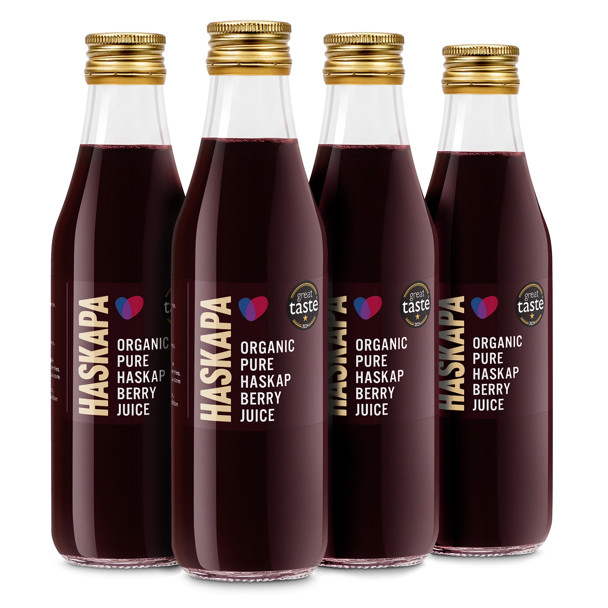 4-Pack Organic Haskap Berry Juice