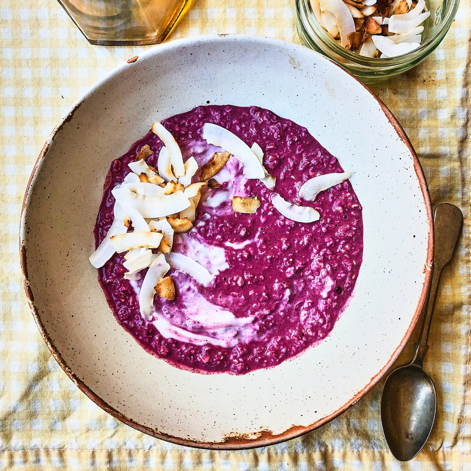 COCONUT AND HASKAP OVERNIGHT OATS