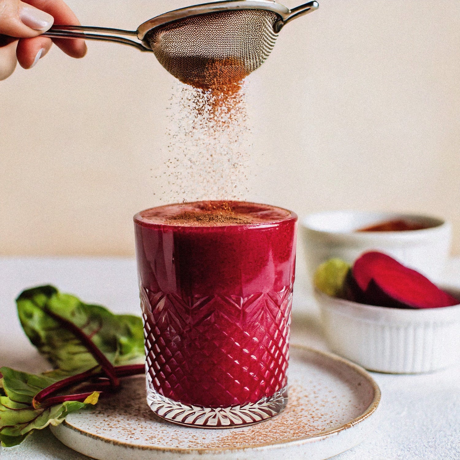 Red Velvet Smoothie Recipe with Haskapa