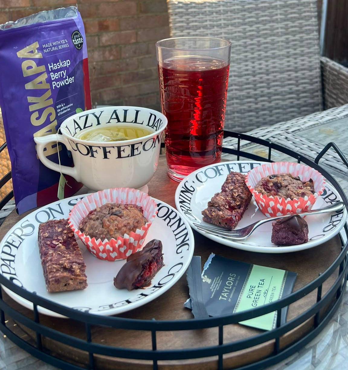 Haskapa Berry Oat Breakfast Bars
