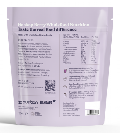 Purition Haskap Protein Blend