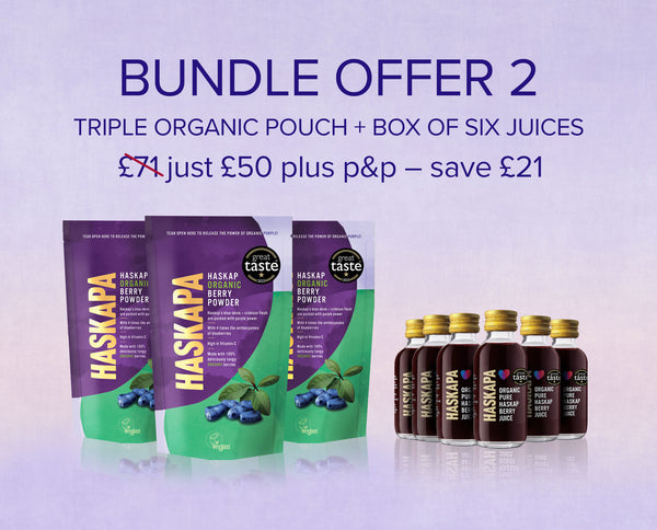 Organic Triple Pouch + Box of Juice