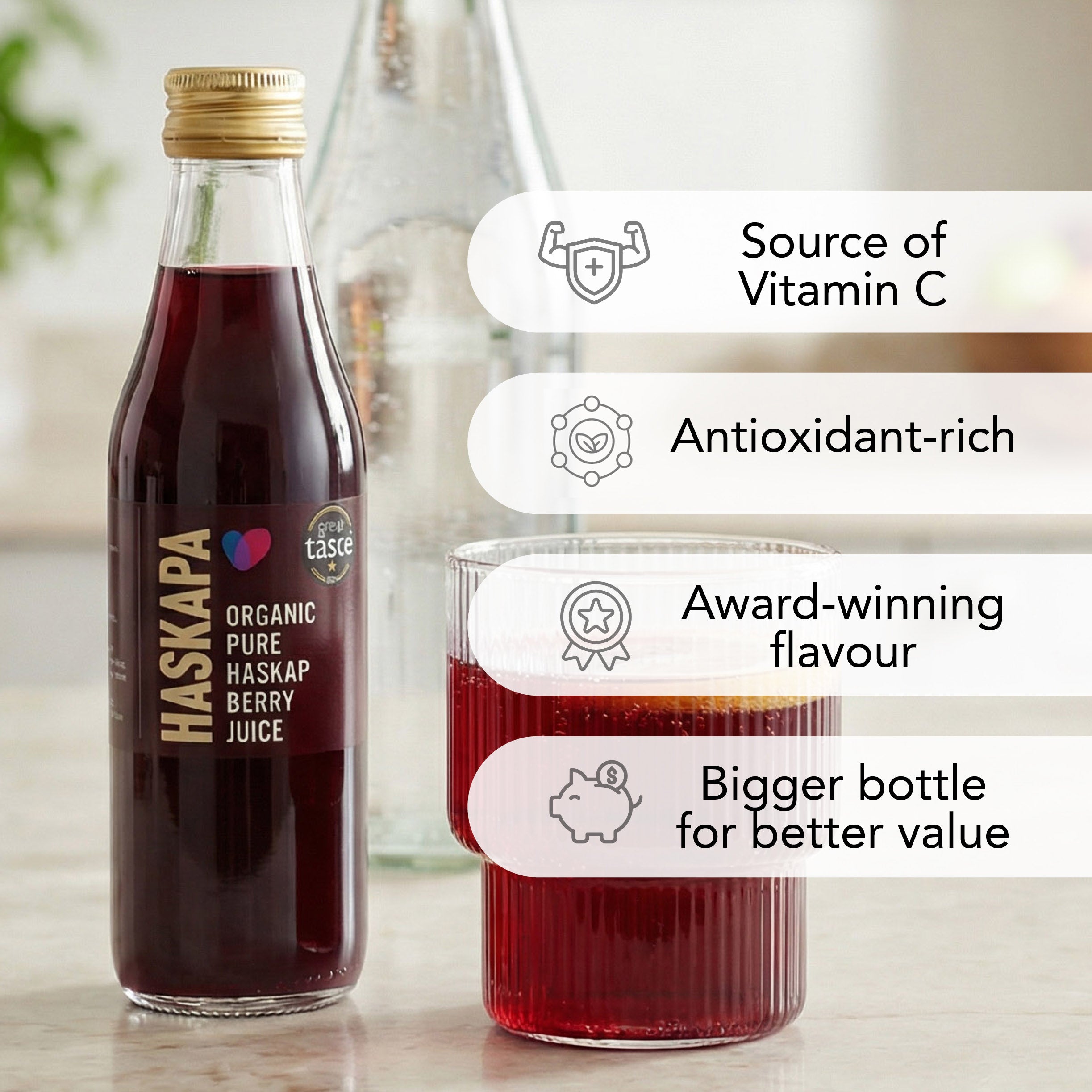 Organic Haskap Berry Juice