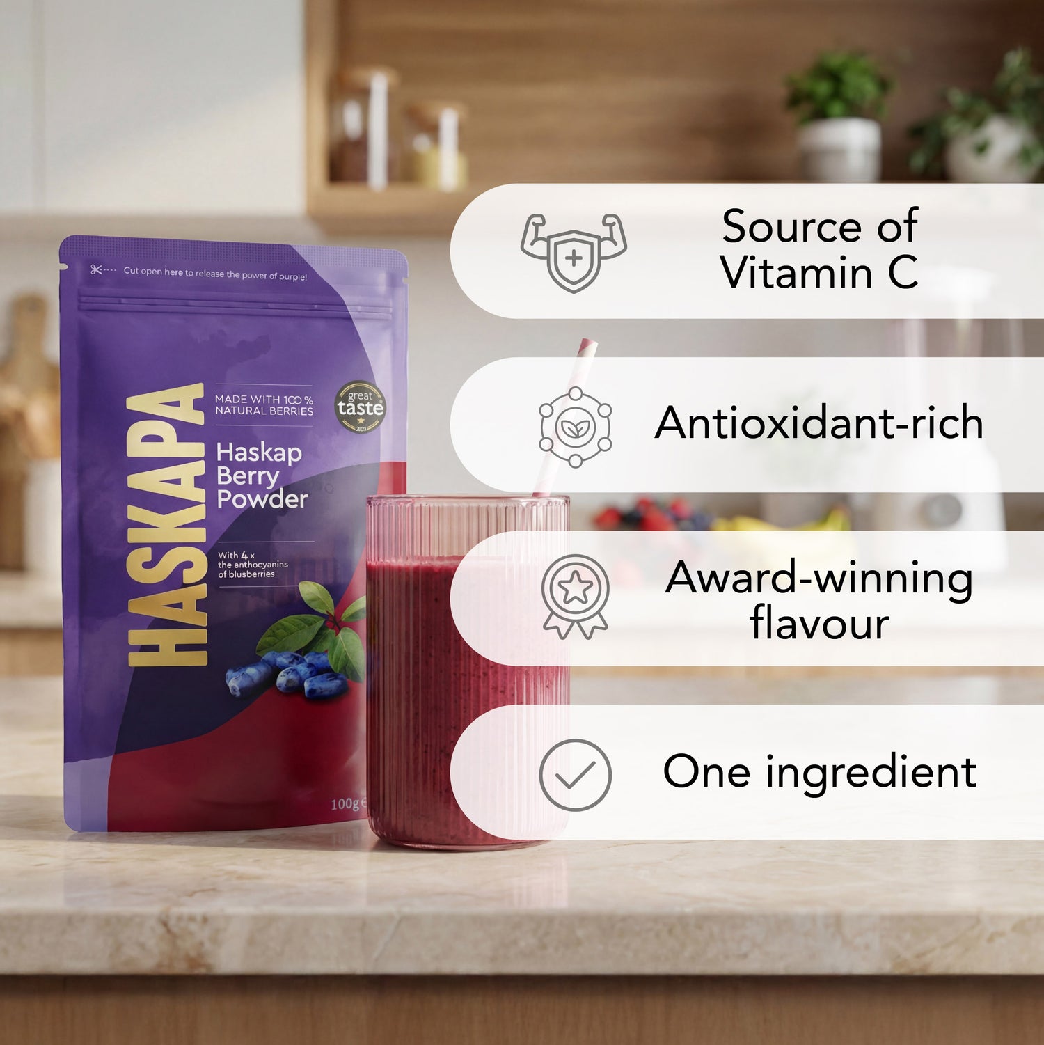 Haskapa Superfood Berry Powder