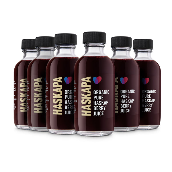 Organic Haskap Berry Juice Shots x 6