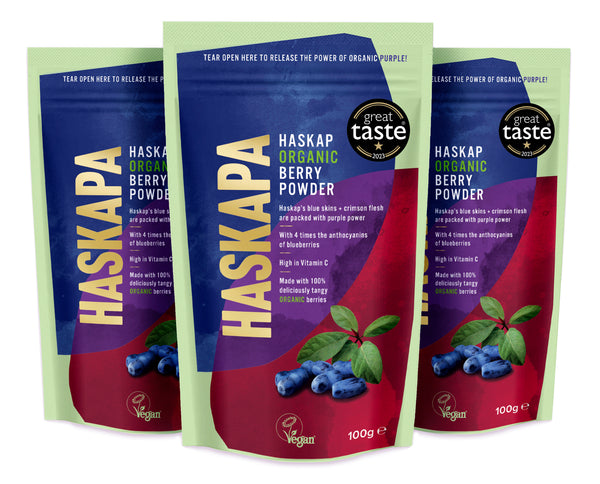 Triple Pack - Haskapa Organic Superfood Berry Powder